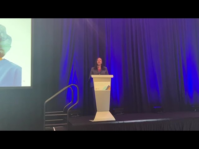 Joi McMillon speaking